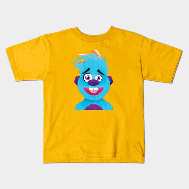 Spencer Sparklestein Face - No Background Kids T-Shirt by Spencer Sparklestein